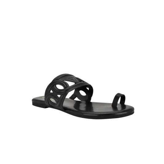 loons cutout toe-ring sandals