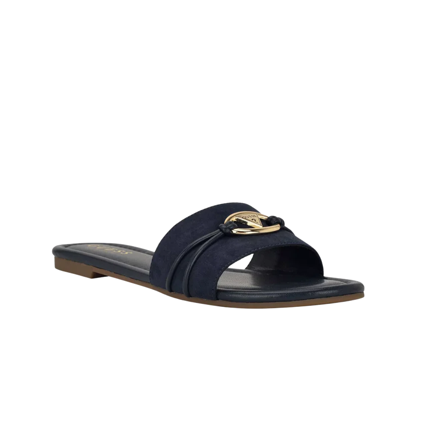 Women Lynzy Logo Beach Slides