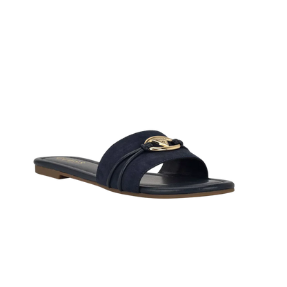 Women Lynzy Logo Beach Slides