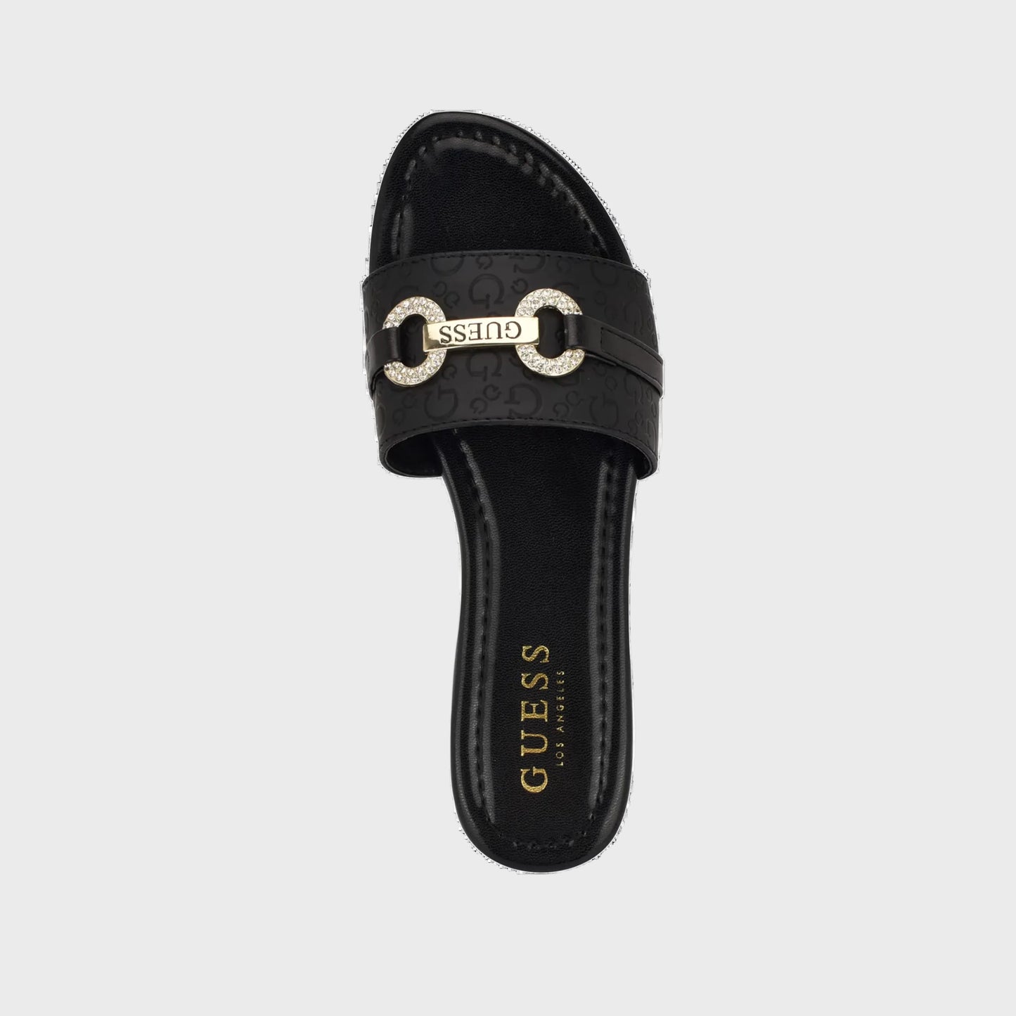 lamera logo slide sandals