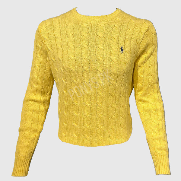 Men L/S Cable Knit Sweater (Ralph Lauren)