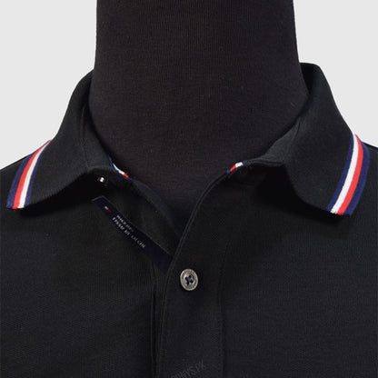 S/S POLO WITH SMALL BADGE MEN'S POLO SHIRT (TOMMY HILFIGER)