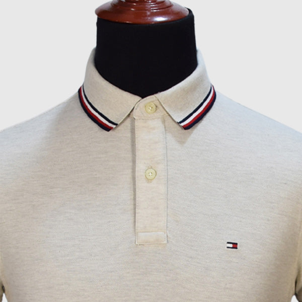 S/S POLO WITH SNALL BADGE MEN'S POLO SHIRT (TOMMY HILFIGER)