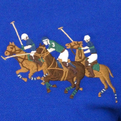 Front Triple Pony Men'S Polo