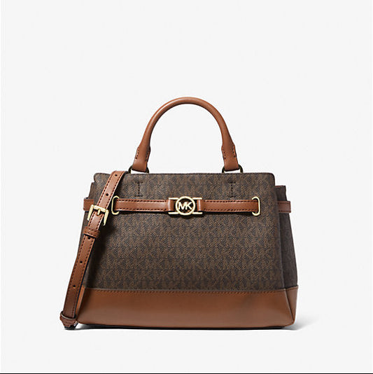 Reed Small Signature Logo Satchel
