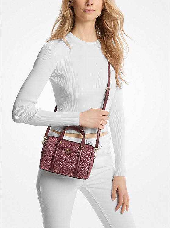 Women Signature Cross Body Duffle Bag