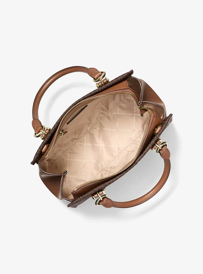 Marilyn Medium Signature Logo Convertible Satchel Handbag