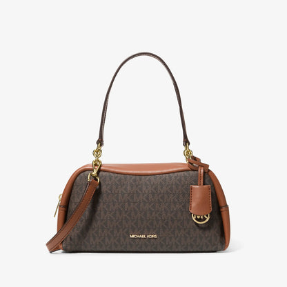 Cecily Small Signature Logo Shoulder Bag