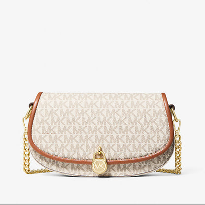 Mila Small Signature Logo Crossbody Bag