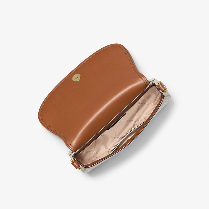 Mila Small Signature Logo Crossbody Bag