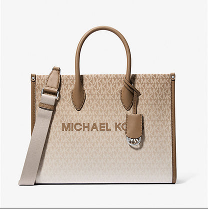 Mirella Medium Ombré Logo Tote Bag