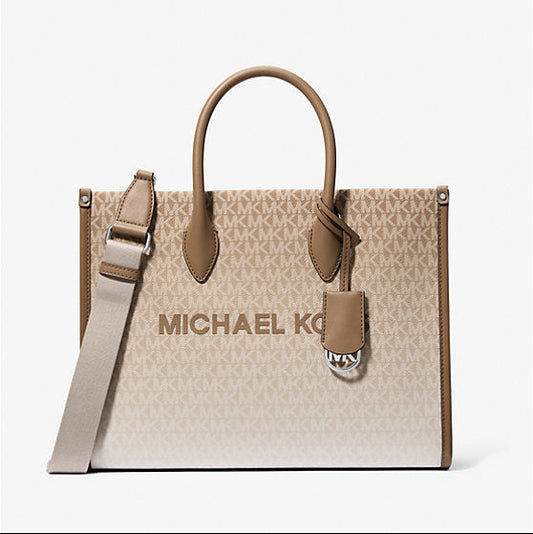 Mirella Medium Ombré Logo Tote Bag