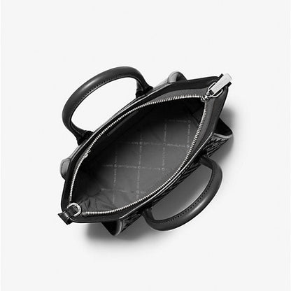 Avril Small Woven Satchel