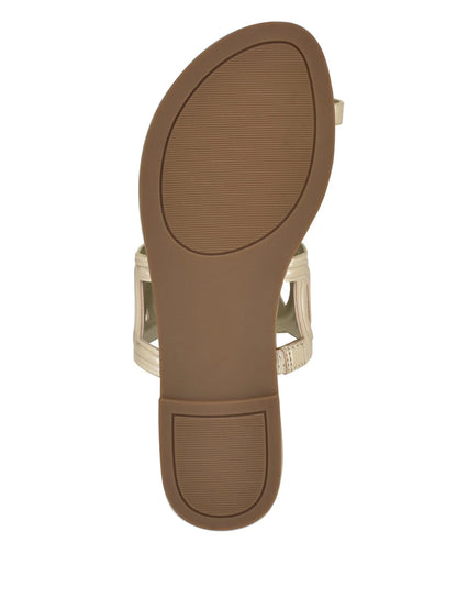 loons cutout toe-ring sandals