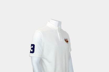 Front Triple Pony Men'S Polo