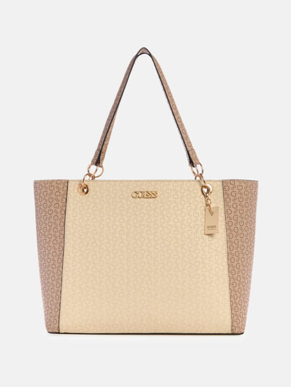 Ladies zakaria embossed logo tote Handbag