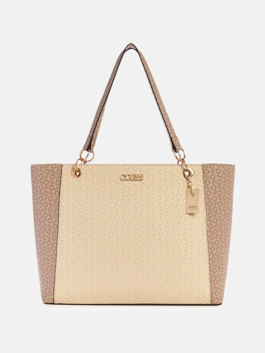 Ladies zakaria embossed logo tote Handbag