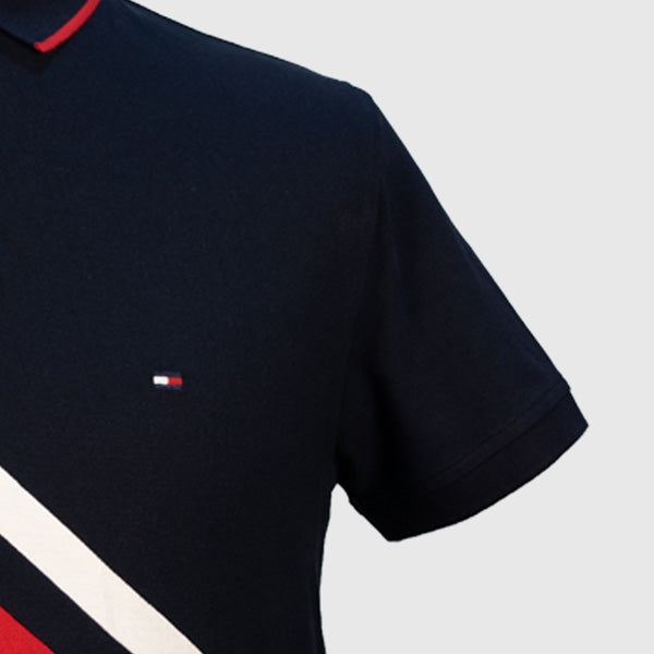 S/S SATCH POLO MEN'S POLO SHIRT (TOMMY HILFIGER)