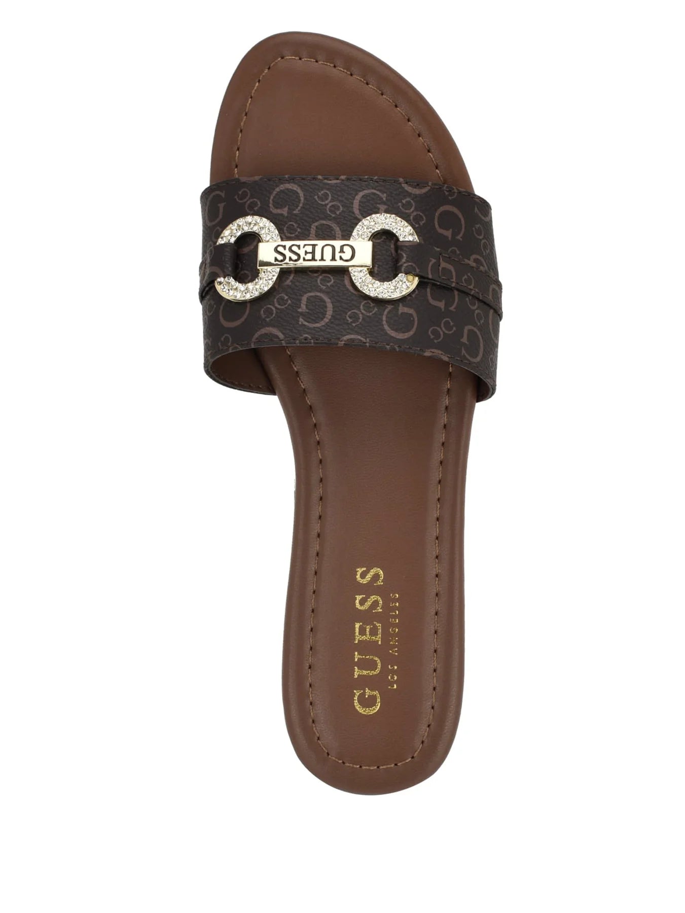 lamera logo slide sandals