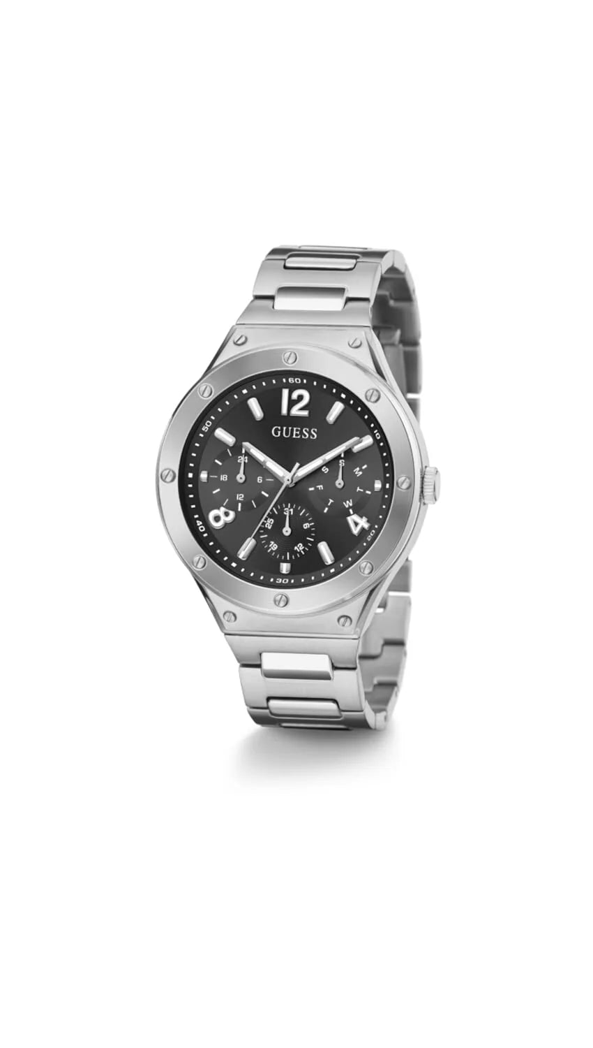 US Men's Silver-Tone Multifunction Watch, one