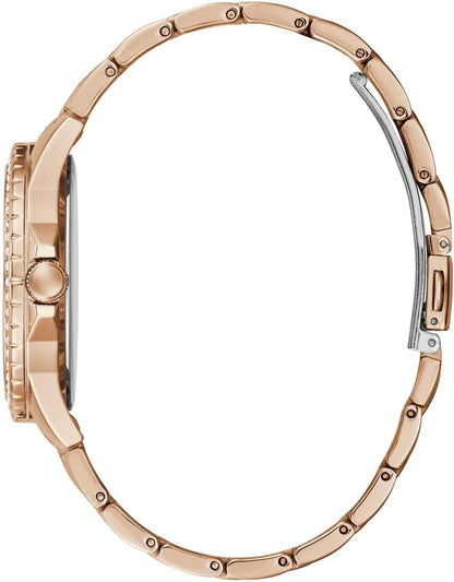 Women Analogue Quartz Watch with Stainless Steel Strap GW0254L3