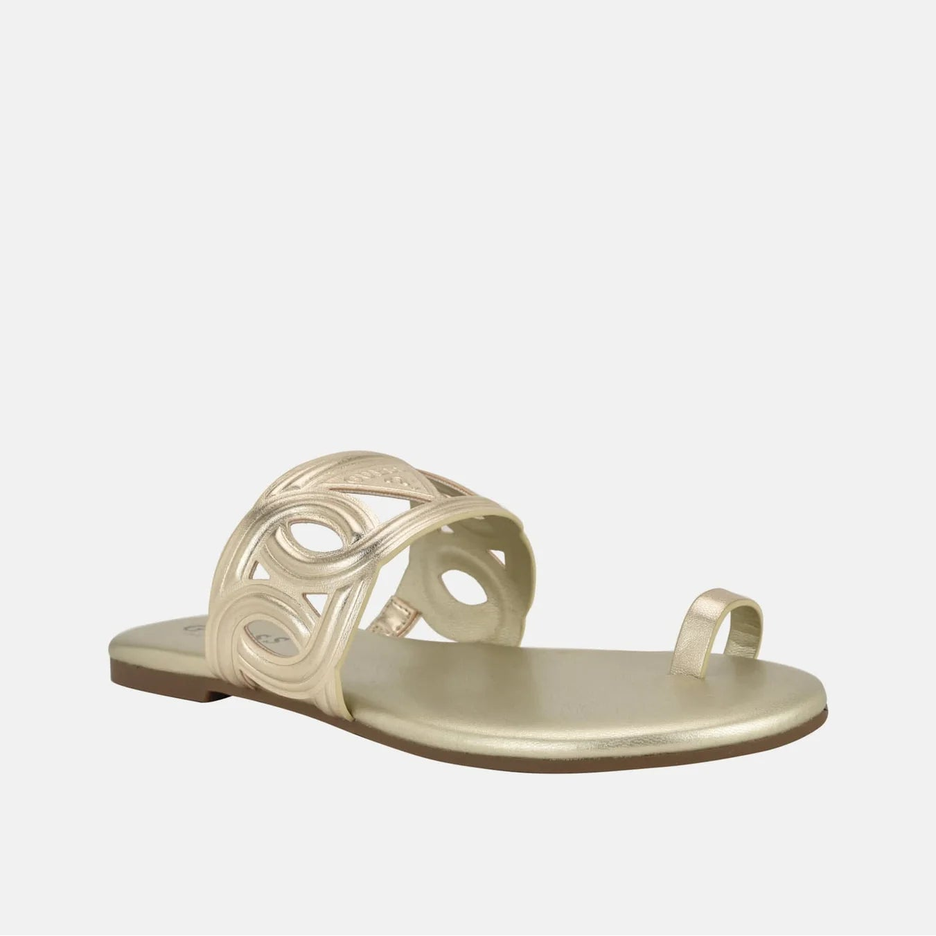 loons cutout toe-ring sandals