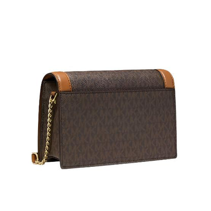 Women Signature Jet Set Flip Cross Body Bag