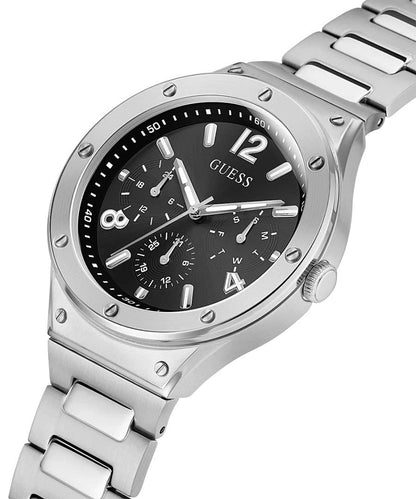 US Men's Silver-Tone Multifunction Watch, one