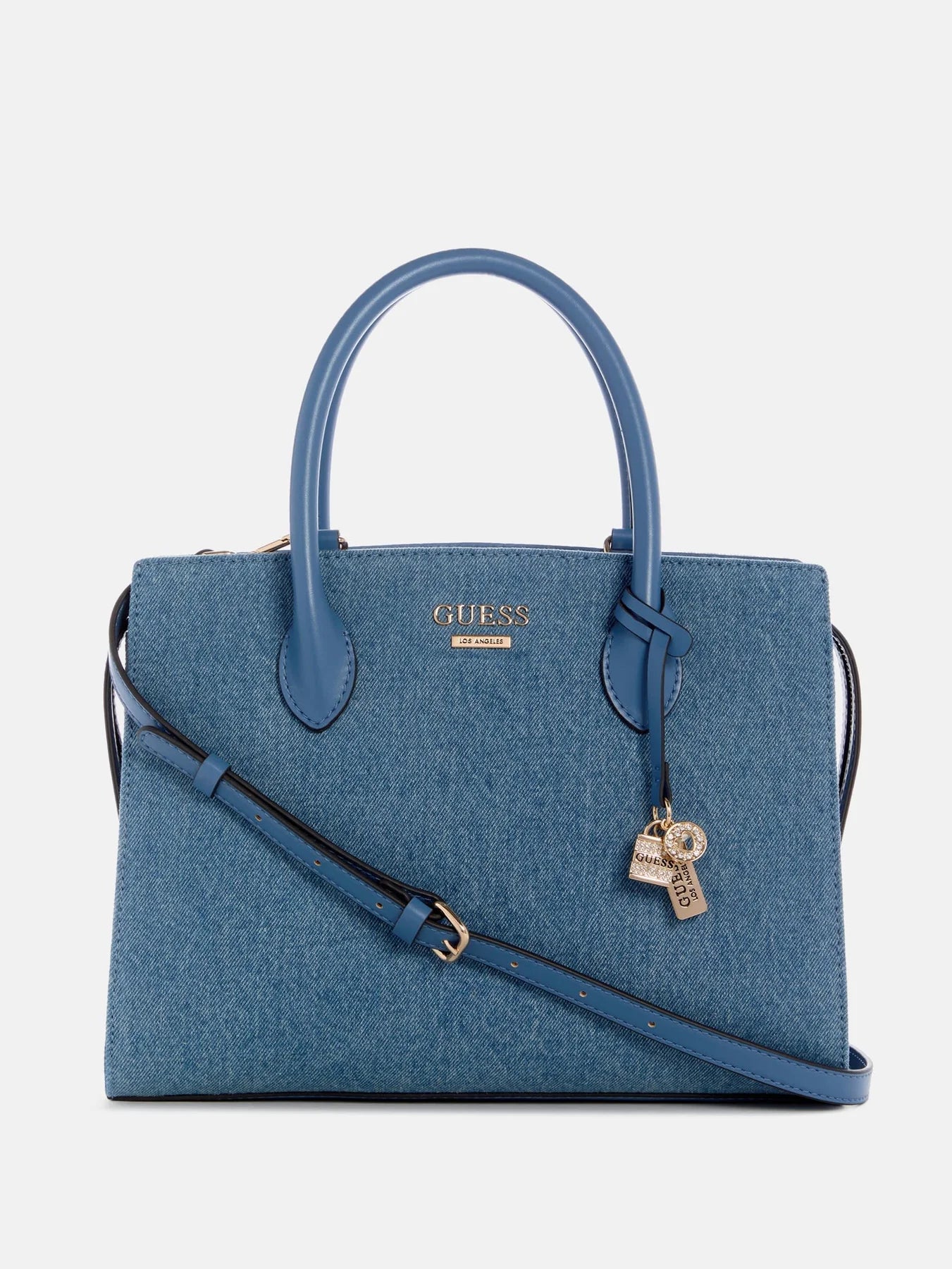 Beryln denim large satchel Handbag
