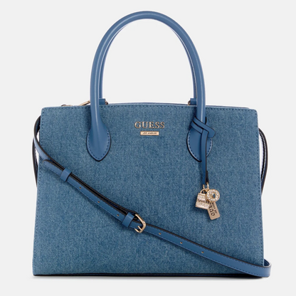 Beryln denim large satchel Handbag