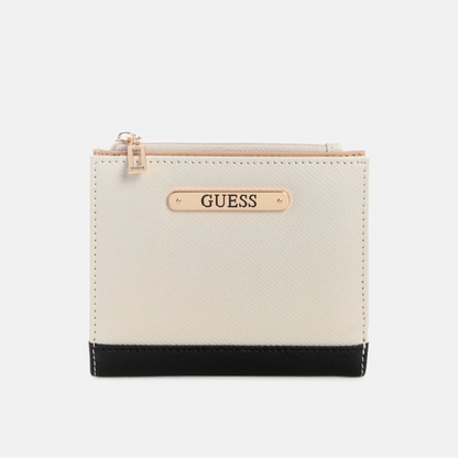 Ladies kyrie saffiano id wallet