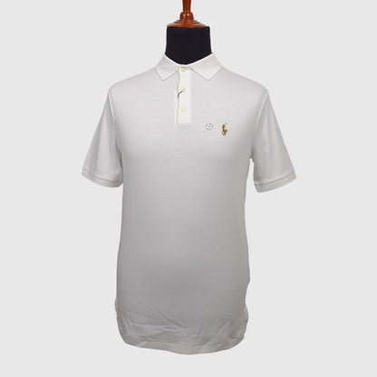 S/S Cf St Sp Men'S Polo Shirt (Ralph Lauren) White