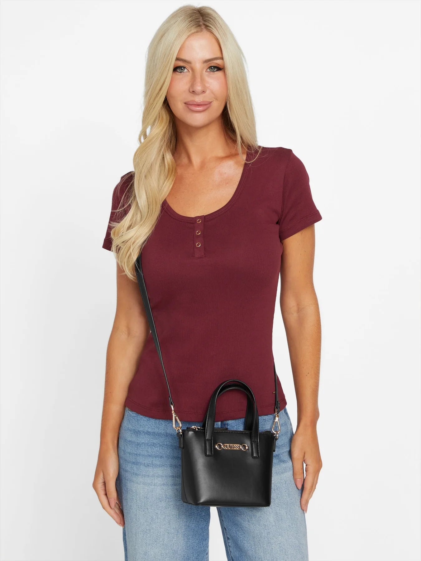 Avelina faux-leather mini tote Handbag