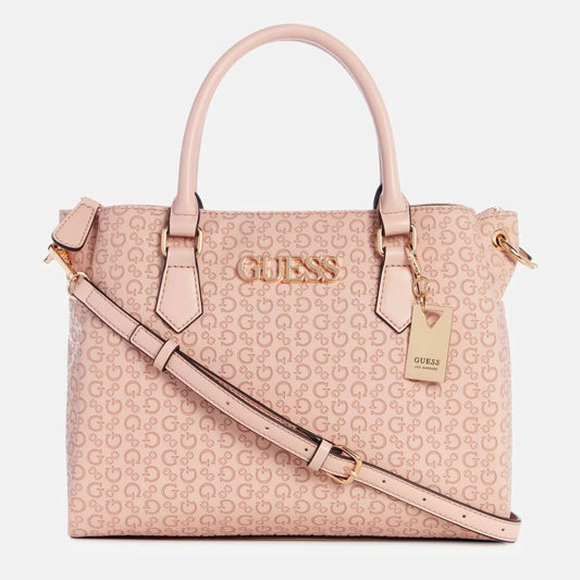 Women Zakaria Debossed Logo Satchel Handbag