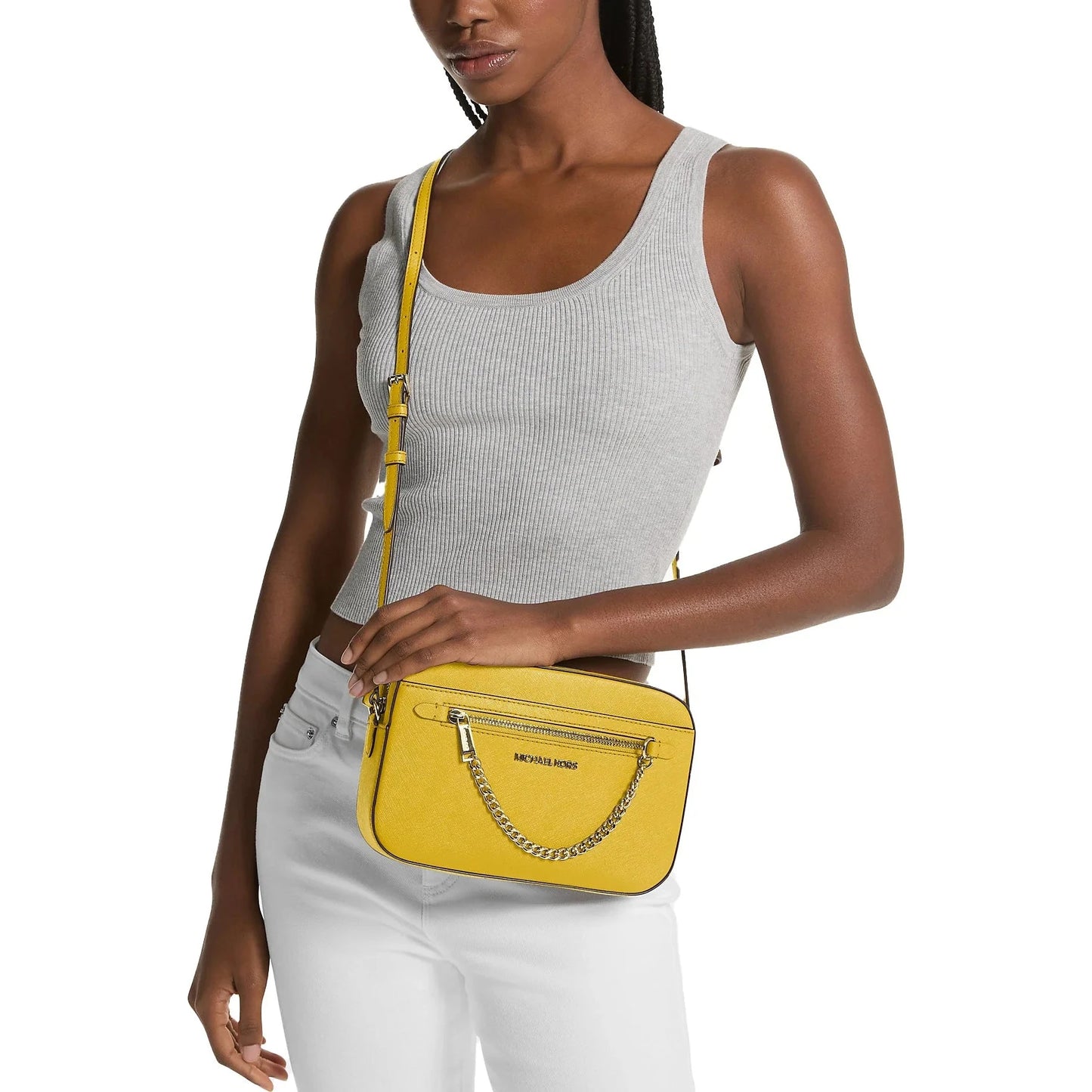 Ladies Jet Set Item Cross Body Bag