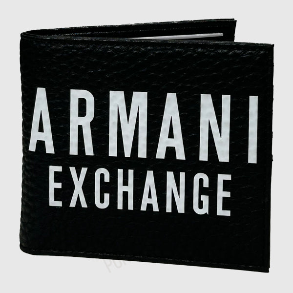 MAN LEATHER WALLET PRINT (ARMANI EXCHANGE)