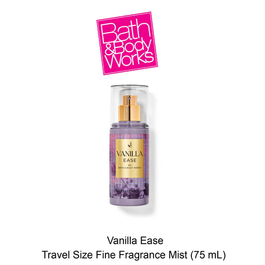 Vanilla Ease Travel Size Fine Fragrance Mist 75 Ml