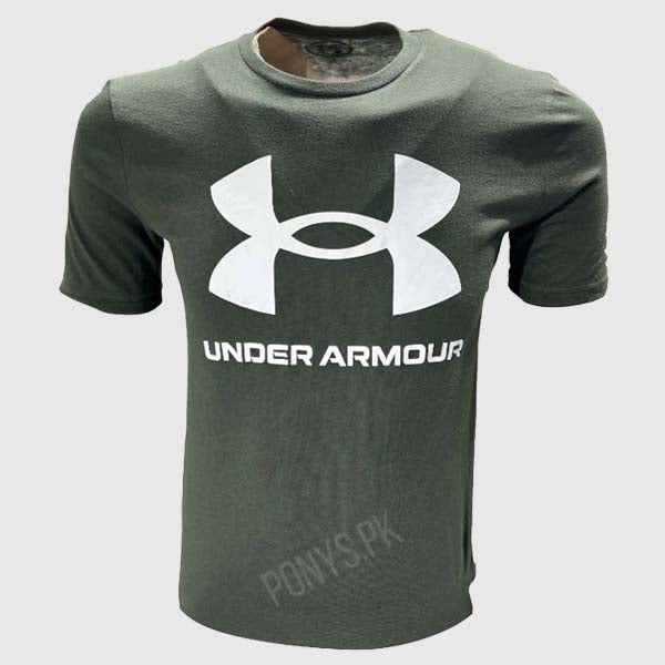 CREW NECK GRAPHIC MEN'S T SHIRT SHORT SLEEVE (UNDER ARMOUR)