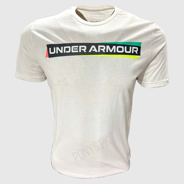 CREW NECK GRAPHIC MEN'S T SHIRT SHORT SLEEVE (UNDER ARMOUR)