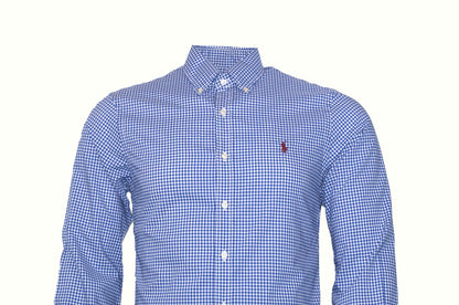 L/S Button Down Performance Red Pony Slim Fit Men'S Shirt (Ralph Lauren)