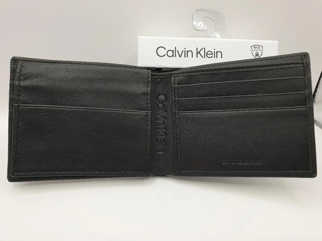 CK Black Leather Wallet