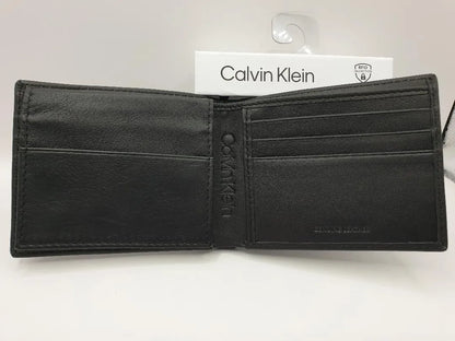 CK Black Leather Wallet