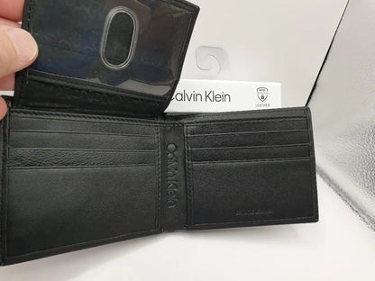 CK Black Leather Wallet