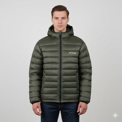 Columbia Puffer Hoodie Jacket