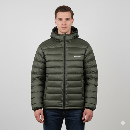 Columbia Puffer Hoodie Jacket