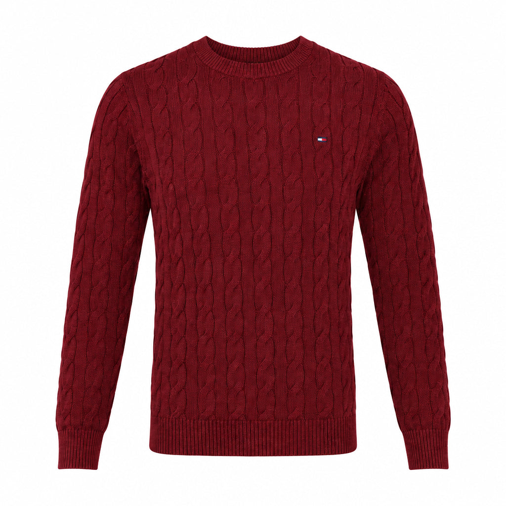 Tommy Cable Knit Sweater