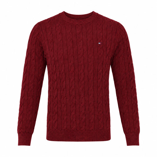 Tommy Cable Knit Sweater