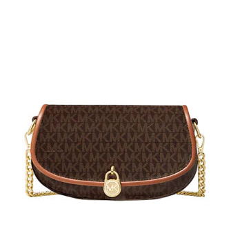 Mila Small Signature Logo Crossbody Bag