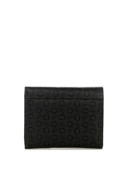 Ladies logo tri-fold wallet