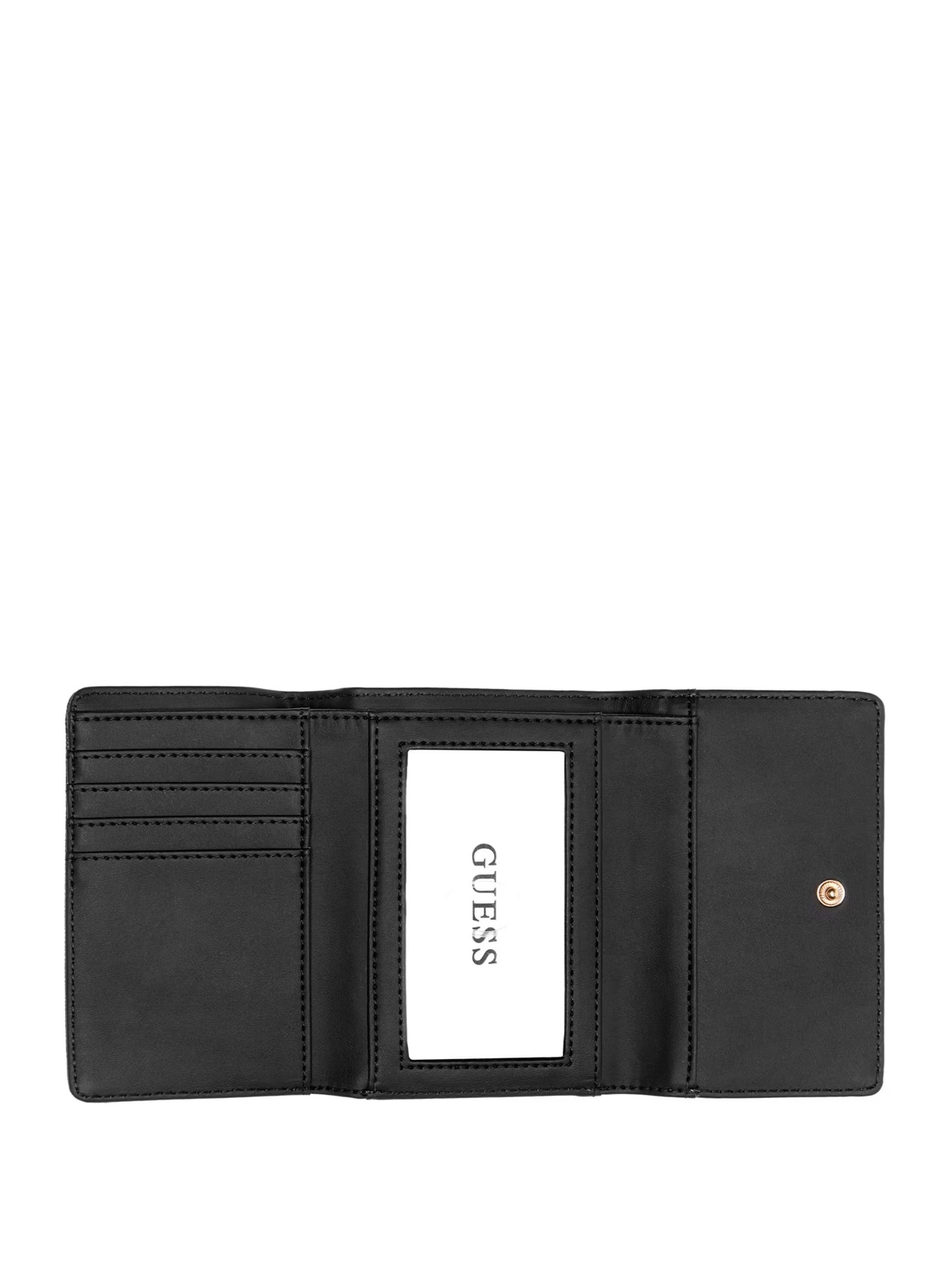 Ladies logo tri-fold wallet